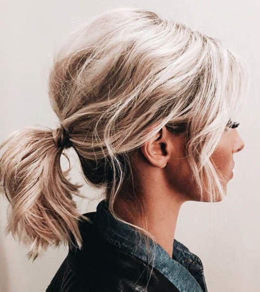 20 Gorgeous Messy Ponytail Styles for Every Occasion