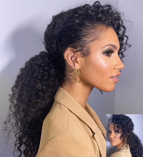 20 Best Curly Ponytail Hairstyles to Embrace Your Curls