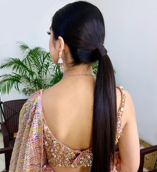 10 Trending Indian Ponytail Hairstyles for Women | I Fashion Styles