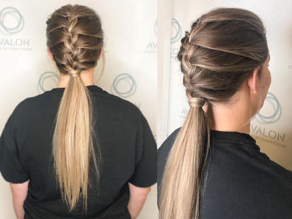 10 Latest French Ponytail Hairstyles for Girls | I Fashion Styles