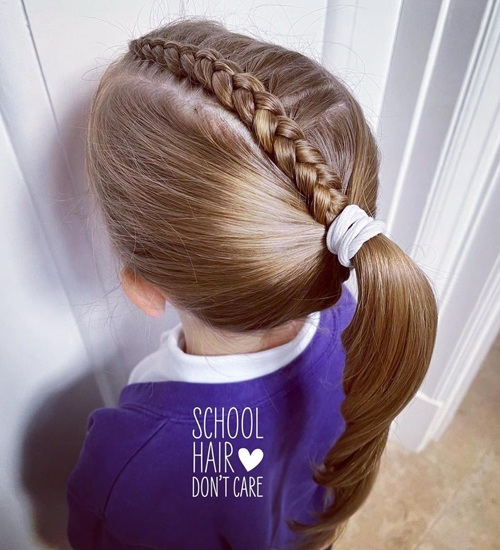 12 Simple School Girl Hairstyles for Medium Hair | I Fashion Styles