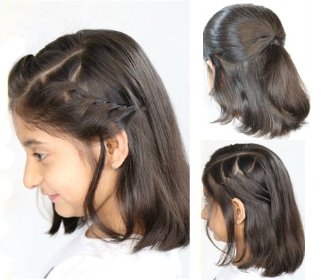 12 Simple School Girl Hairstyles for Medium Hair | I Fashion Styles