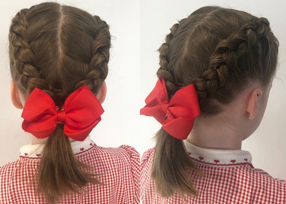 12 Simple School Girl Hairstyles for Medium Hair | I Fashion Styles