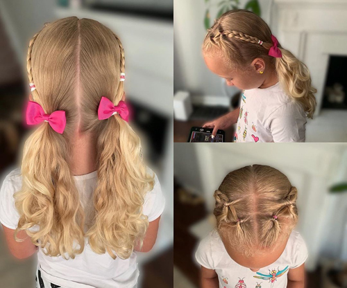 12 Simple School Girl Hairstyles for Medium Hair | I Fashion Styles