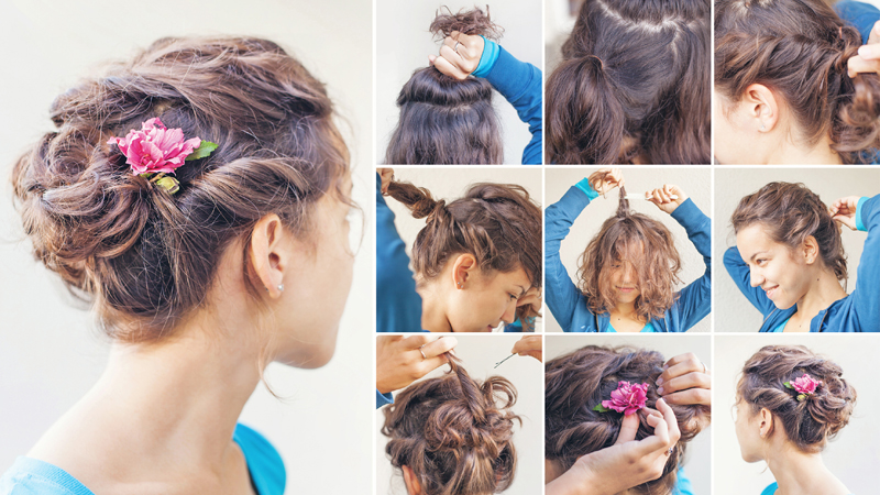 35 Easy and Beautiful Updo Hairstyles for All Hair Types