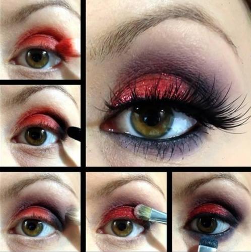 Red Eye Makeup Looks - Our Top 9 | I Fashion Styles
