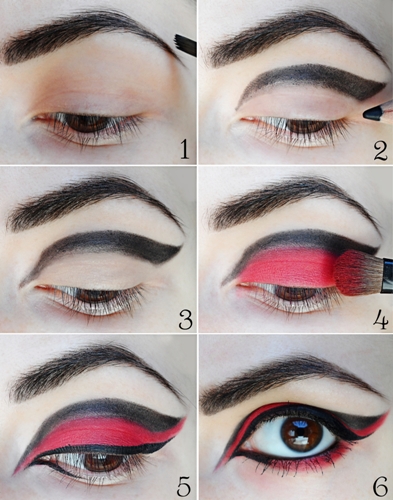 Red Eye Makeup Looks - Our Top 9 | I Fashion Styles