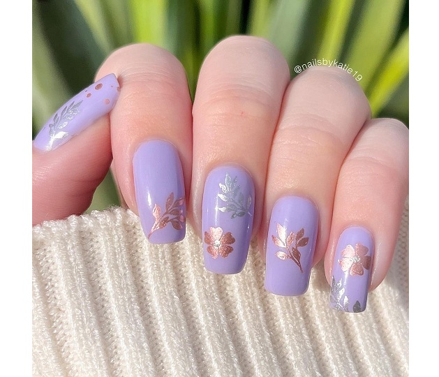 10+ Stunning Purple Nail Art Designs to Try at Home