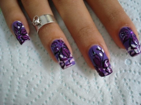 10+ Stunning Purple Nail Art Designs to Try at Home