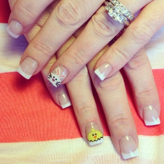 Easter Nail Art: 9 Simple Bunny and Egg Nail Designs Pics