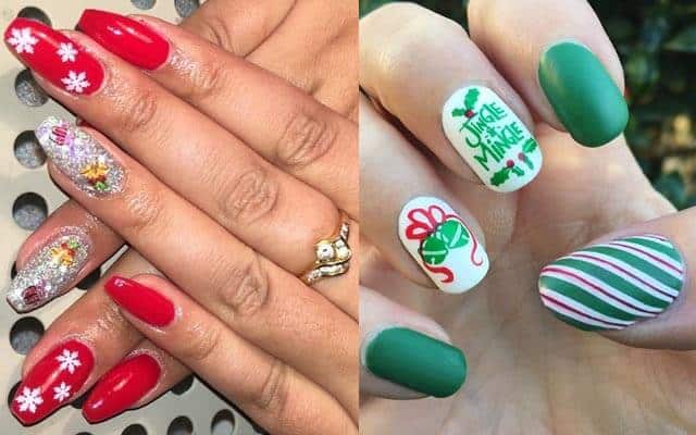 Christmas Nails: 10 Different Xmas Nail Art Designs Ideas 2023