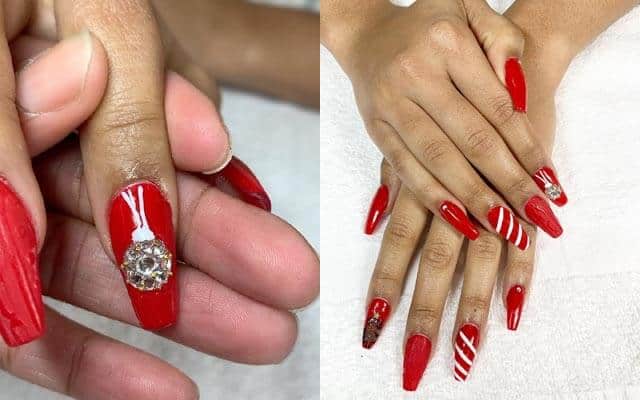 Christmas Nails: 10 Different Xmas Nail Art Designs Ideas 2023