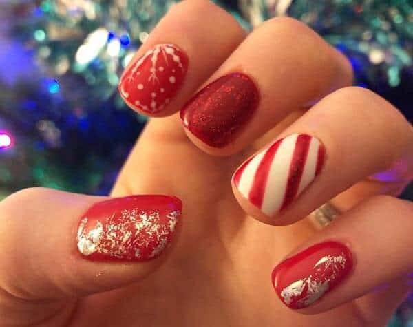 Christmas Nails: 10 Different Xmas Nail Art Designs Ideas 2023