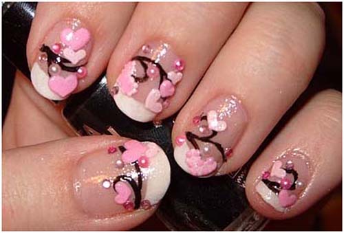 10 Heart Themed Nail Art Designs for Valentine&#039;s Day 2024
