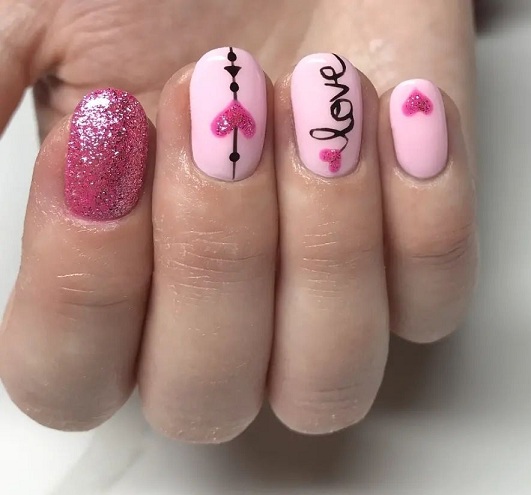 10 Heart Themed Nail Art Designs for Valentine&#039;s Day 2024
