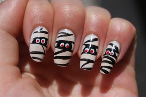 9 Simple and Easy Halloween Nail Art Designs 2023