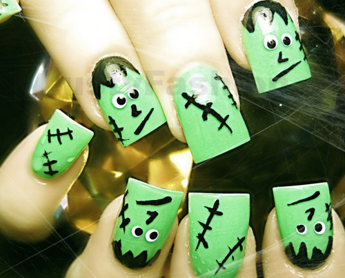 9 Simple and Easy Halloween Nail Art Designs 2023