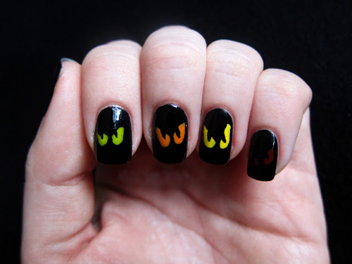 9 Simple and Easy Halloween Nail Art Designs 2023