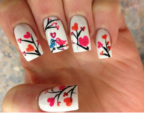 Fall in Love with These 10 Heart Nail Art Designs