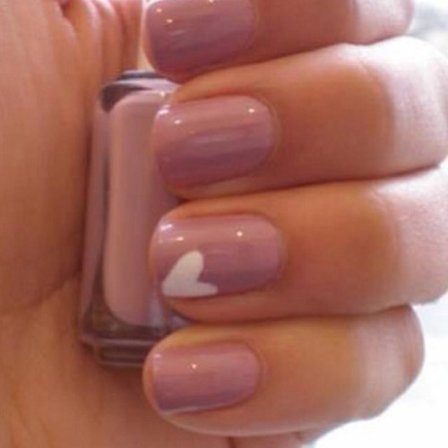 Fall in Love with These 10 Heart Nail Art Designs