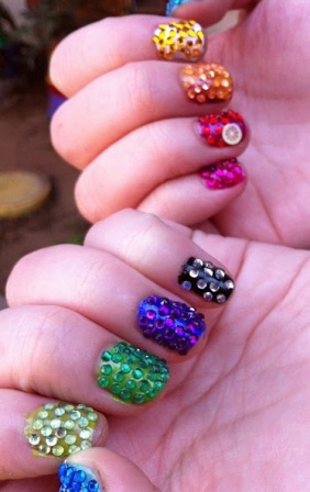 9 Best Crystal Nail Art Designs | I Fashion Styles