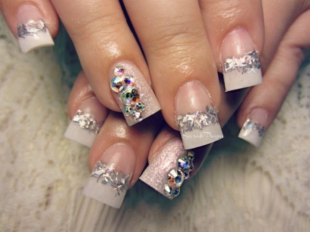 9 Best Crystal Nail Art Designs | I Fashion Styles