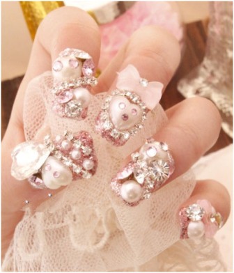 9 Best Crystal Nail Art Designs | I Fashion Styles