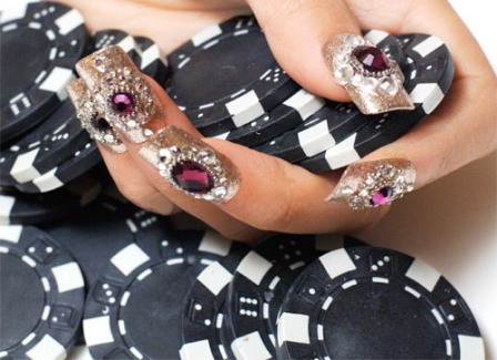 9 Best Crystal Nail Art Designs | I Fashion Styles