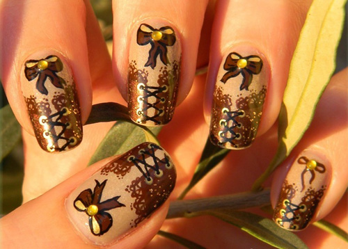 9 Best Corset Nail Art Designs | I Fashion Styles