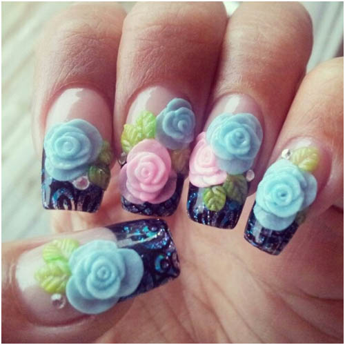 9 Best 3D Nail Art Designs with Pictures | I Fashion Styles