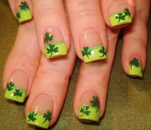 10 Fun &amp; Festive Shamrock Nail Art Designs for St. Patrick&#039;s Day