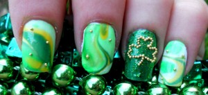 10 Fun &amp; Festive Shamrock Nail Art Designs for St. Patrick&#039;s Day