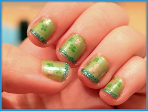 10 Fun &amp; Festive Shamrock Nail Art Designs for St. Patrick&#039;s Day