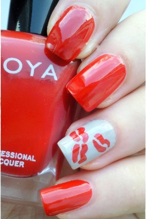 9 Fantastic Kiss Nail Art Designs with Pictures | I Fashion Styles