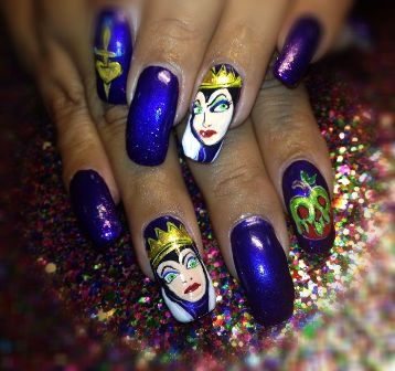 10 Magical Disney Nail Art Designs You&#039;ll Love