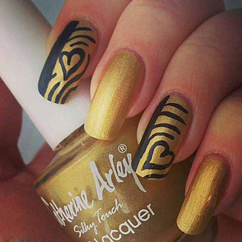6 Best Gold Nail Art Designs | I Fashion Styles