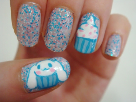 9 Beautiful Cupcake Nail Art Designs with Pictures | I Fashion Styles