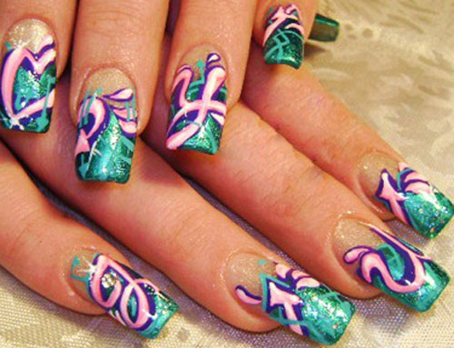 9 Best Graffiti Nail Art Designs | I Fashion Styles