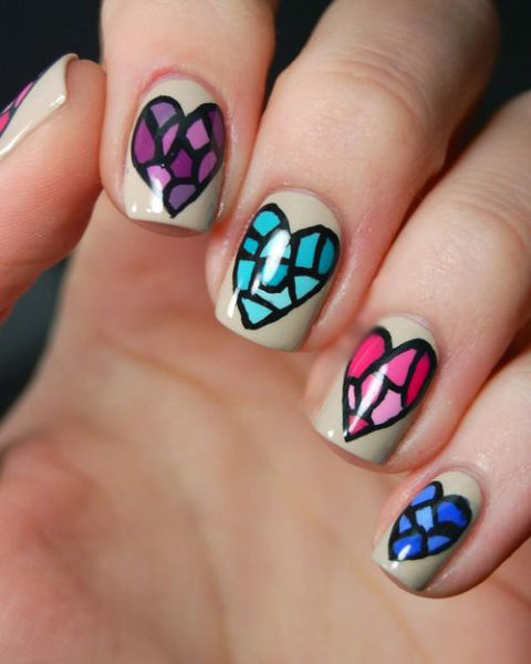 9 Best Mosaic Nail Art Designs with Pictures | I Fashion Styles