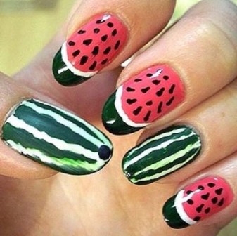 9 Best Watermelon Nail Art Designs | I Fashion Styles