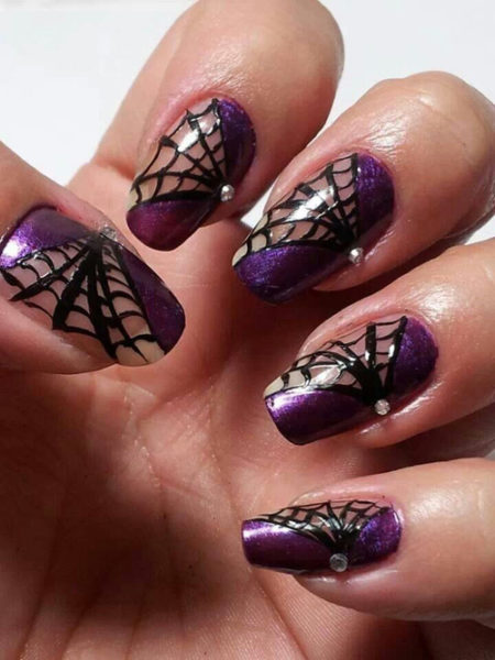 6 Best Spider Web Nail Art Designs | I Fashion Styles
