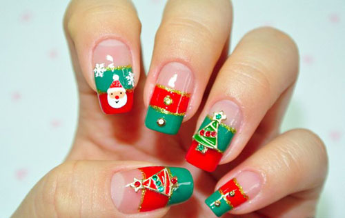 9 Easy Holiday Nail Art Designs with Pictures | I Fashion Styles