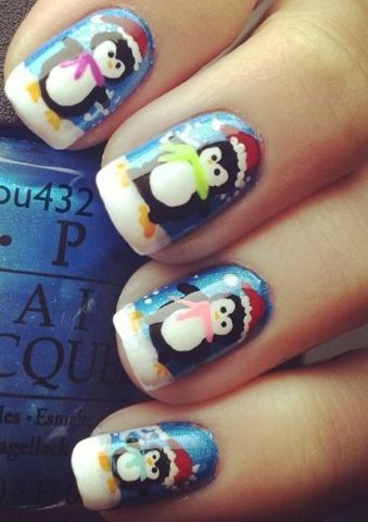 9 Best Penguin Nail Art Designs | I Fashion Styles