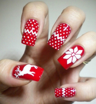 9 Best Red Nail Art Designs with Pictures | I Fashion Styles