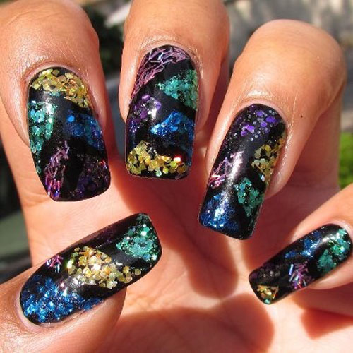 9 Best Stained Glass Nail Art Designs | I Fashion Styles