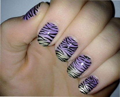 9 Best Zebra Nail Art Designs with Pictures | I Fashion Styles