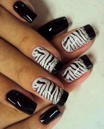 9 Best Zebra Nail Art Designs with Pictures | I Fashion Styles