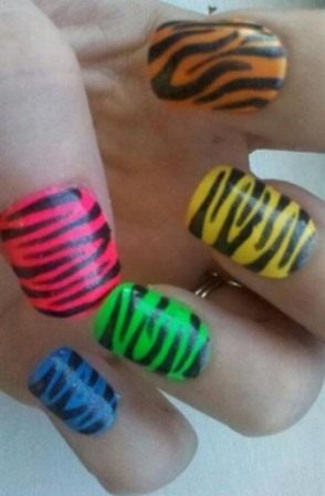 9 Best Zebra Nail Art Designs with Pictures | I Fashion Styles
