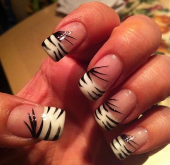 9 Best Zebra Nail Art Designs with Pictures | I Fashion Styles