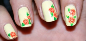 9 Simple and Easy Rose Nail Art Designs with Images | I Fashion Styles